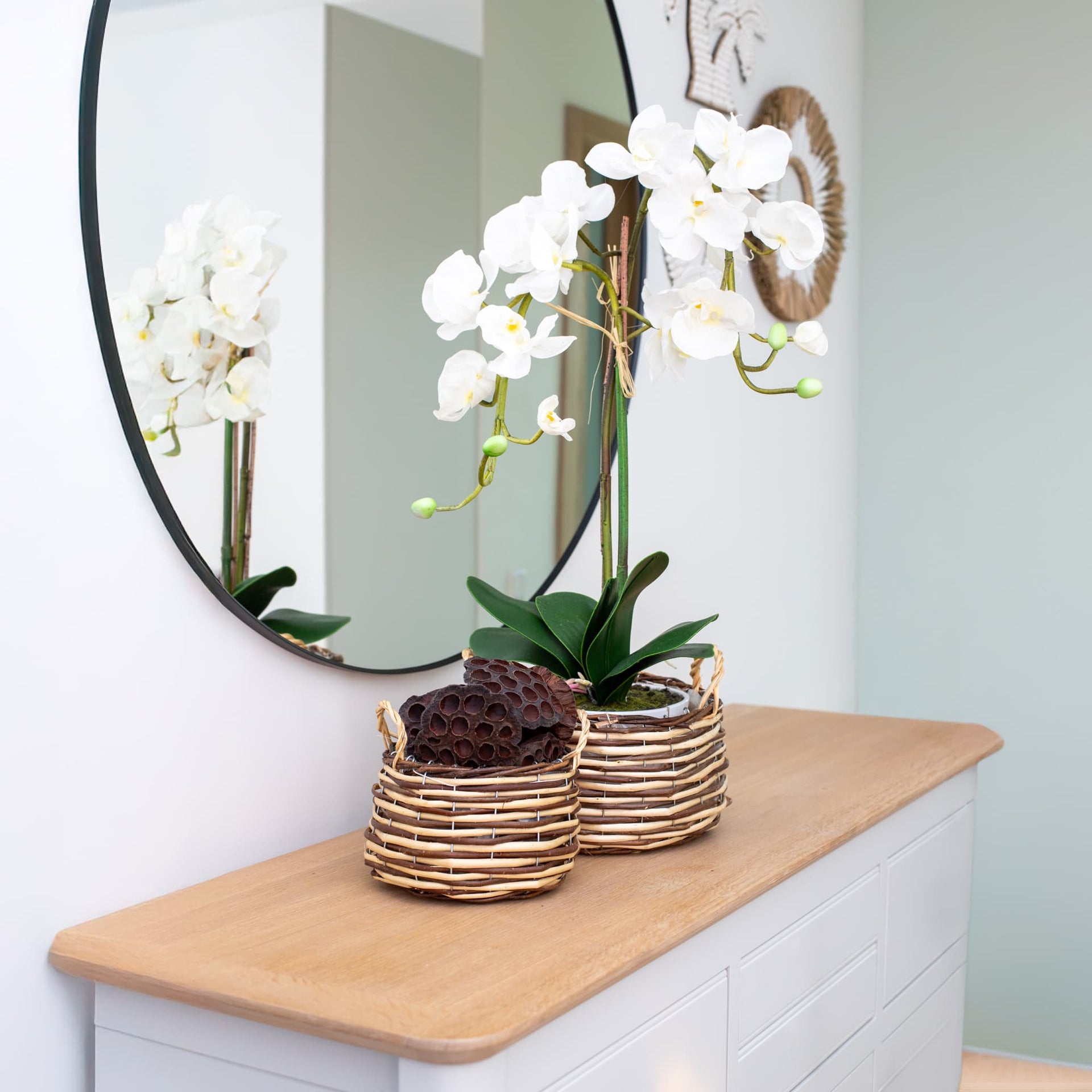 Wicker Basket Set