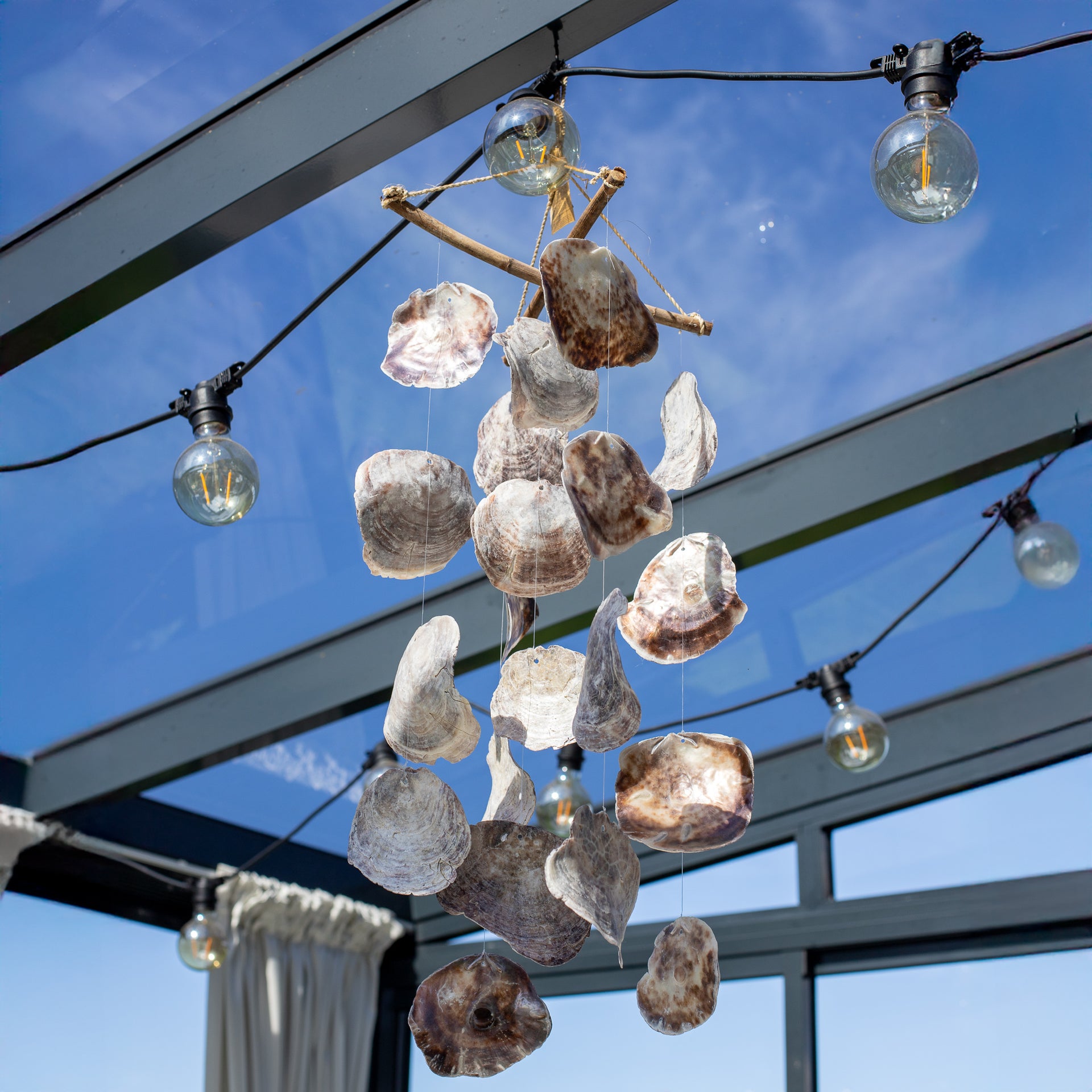 Capiz Shell Wind Chime "Sea Breeze"